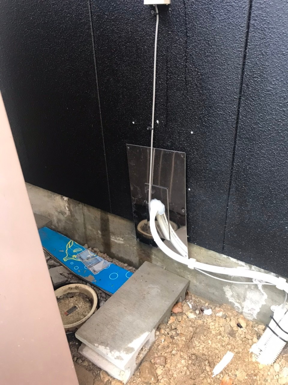 新しく設置した給湯管 | 愛知県・岐阜県・三重県で空き家管理・活用ならヤモタス