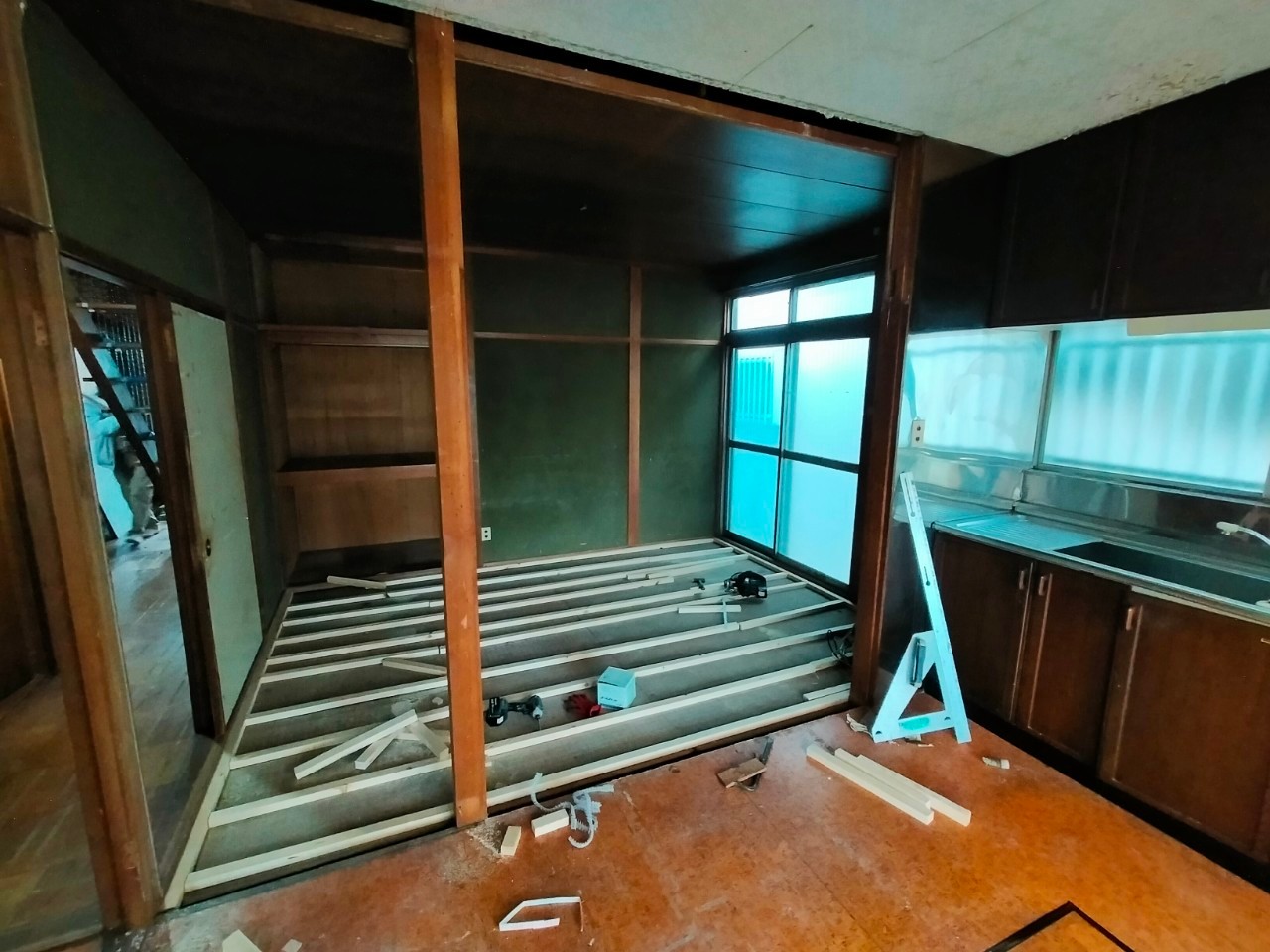 ヤモタス向ケ丘工事中